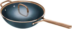 ZWILLING MILANO Wok pannā ar vāku 30 cm zila