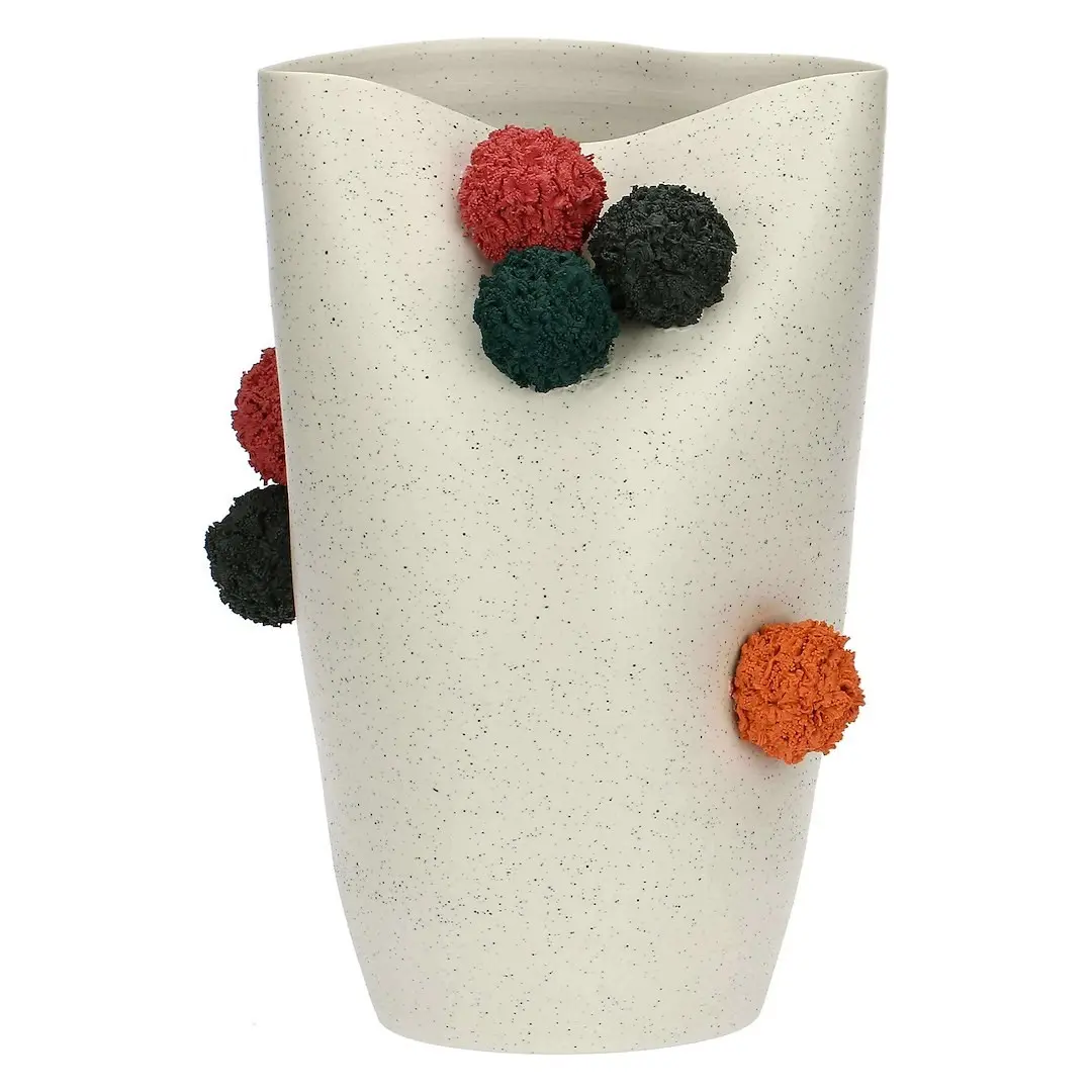 RITUALI DOMESTICI POMPOMPON Vāze M, U30608108P00