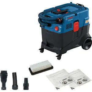 Bosch GAS 400 A Professional Wet and Dry Vacuum Cleaner 1200 W 28 L Automatic AFC Filter Cleaning
