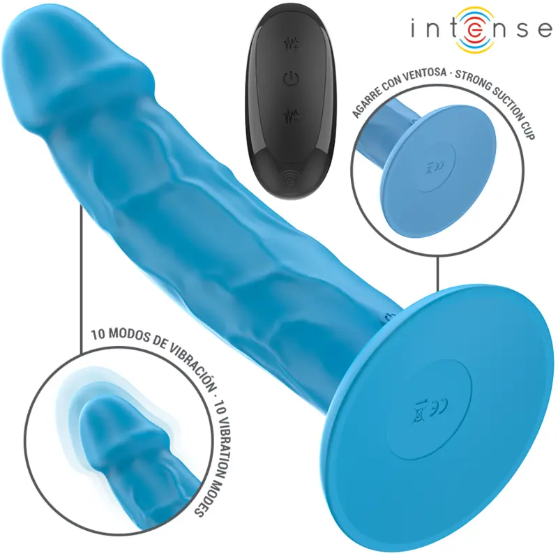 INTENSE Phoebe Reālistisks vibrators ar tālvadības pulti Photo 2