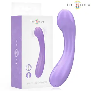 INTENSE BECKY Heatable Vibrator with 7 Vibration Modes and Medical Grade Silicone in Purple