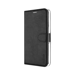 Чехол-книжка FIXED Opus для Xiaomi Redmi 15 4G/5G из черной искусственной кожи