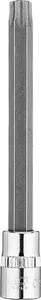 NEO TORX TX40 Socket Bit 1/4" Drive Long 87 mm