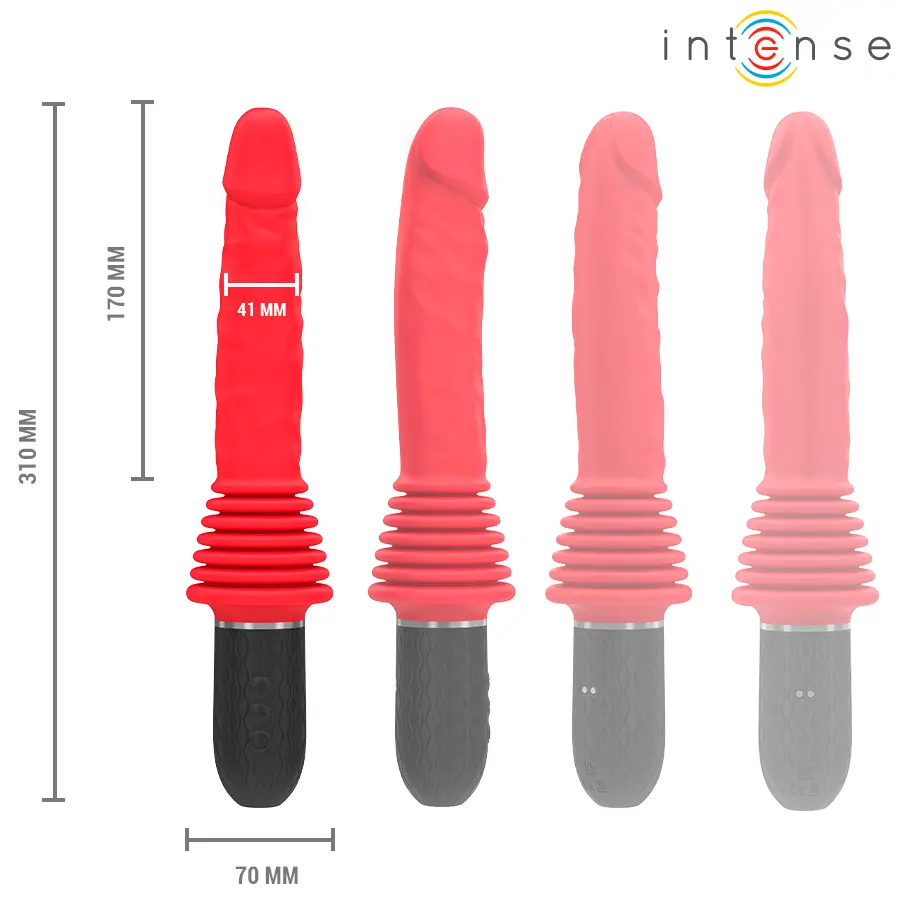 INTENSE HIGH TECH CYNTHIA Remote Control Thrusting Vibrator Photo 6