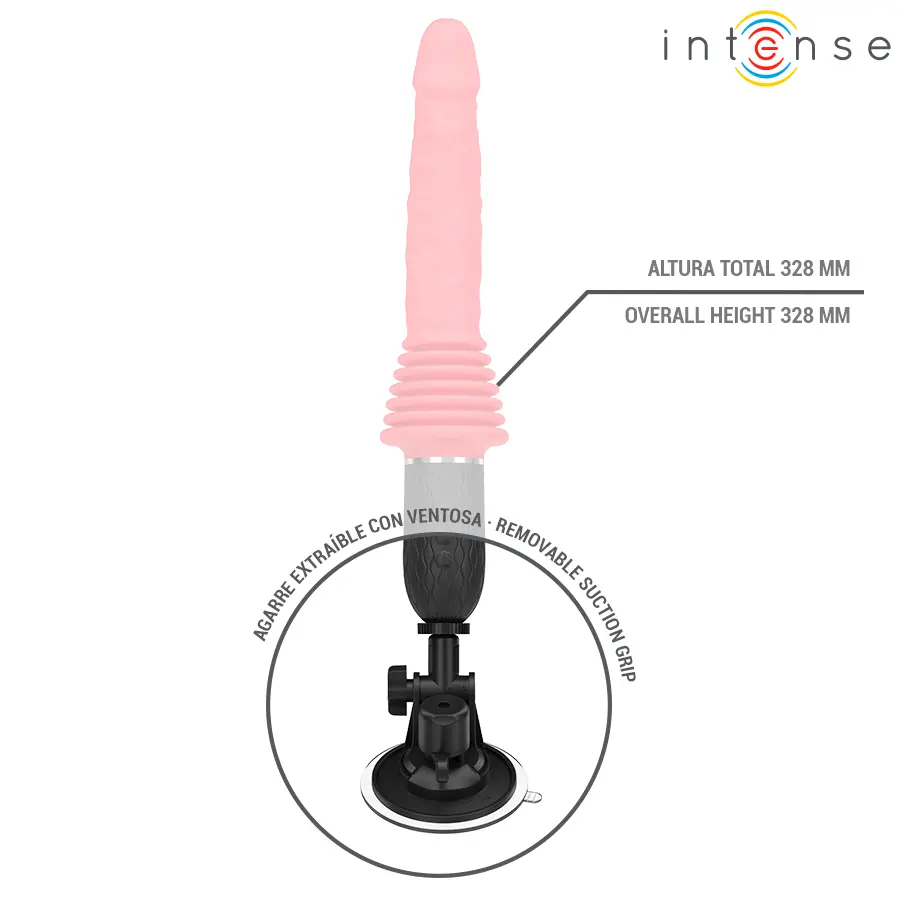 INTENSE HIGH TECH CYNTHIA Remote Control Thrusting Vibrator Photo 7