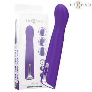 INTENSE HELENA BEADS UP & DOWN WIGGLE VIBRATOR 13.5 CM Vibrators medicīniskais silikons 10 vibrācijas režīmi 3 lodīšu kustības režīmi ūdensizturīgs