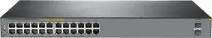 Hewlett Packard Enterprise 1920S Network Switch 24 Gigabit Ethernet ports 2 SFP slots PoE+ 370W
