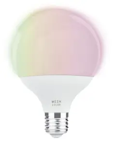 EGLO 110397 smart lighting Smart bulb 14 W E27 G95 RGB+CCT 1600 lm white plastic