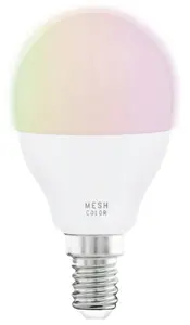 EGLO 110395 Smart bulb Bluetooth 4.9 W RGB+CCT E14 P45 White