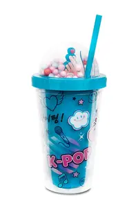 Cool Pack K-POP Mug with straw 450 ml