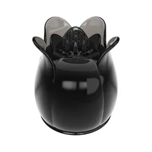 Hightech PRETTY LOVE SECRET GARDEN Massage Head Black interchangeable design body-safe material