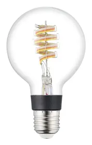 EGLO 110406 Smart bulb E27 G80 RGBW 7.5 W 806 lm transparent glass