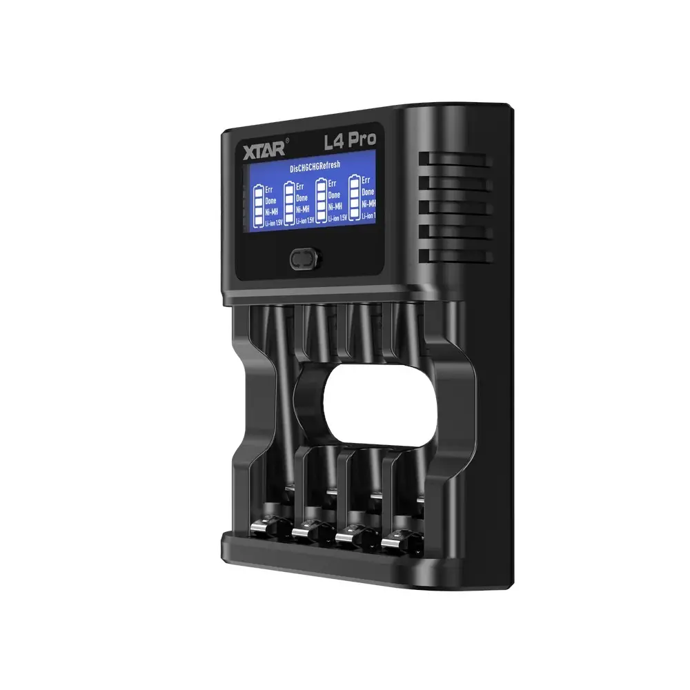 XTAR L4PRO Battery Charger for Li-ion and Ni-MH Photo 3