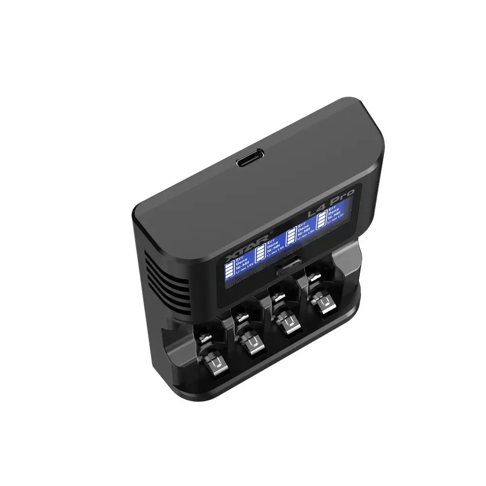 XTAR L4PRO Battery Charger for Li-ion and Ni-MH Photo 9