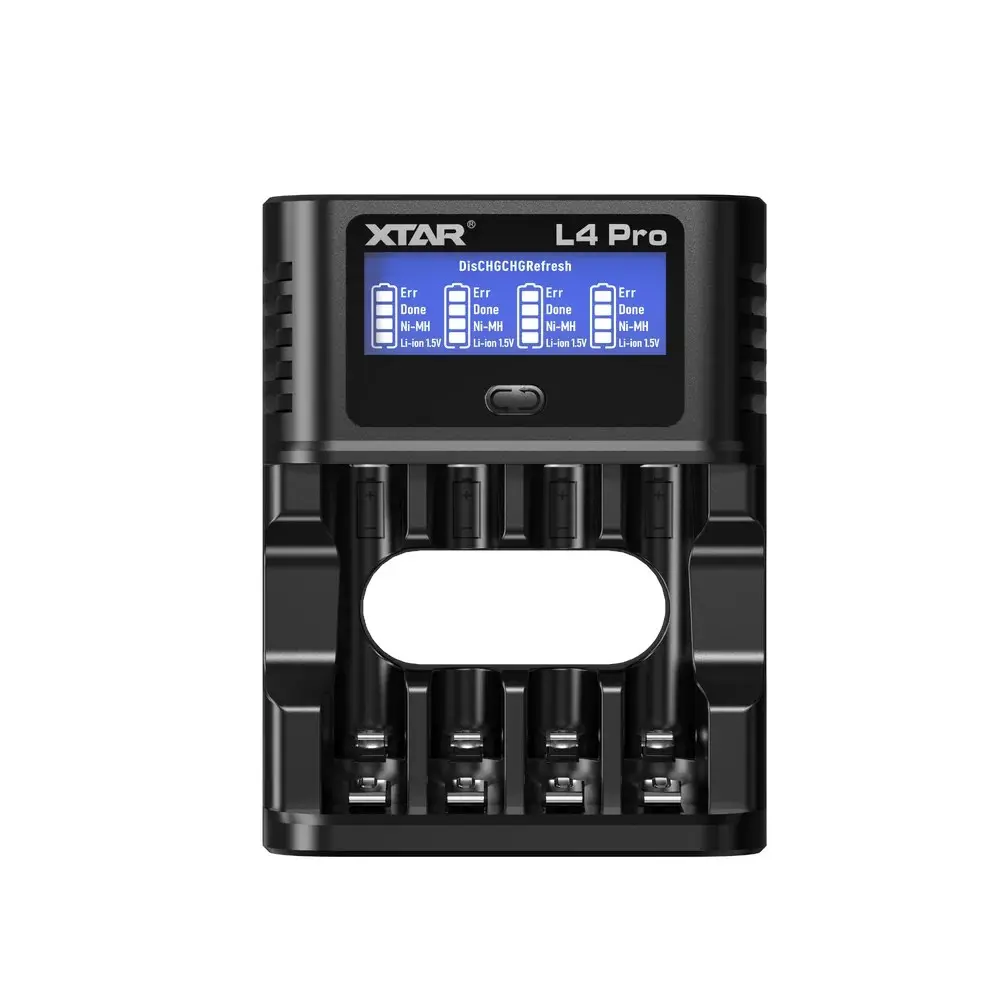 XTAR L4PRO Battery Charger for Li-ion and Ni-MH Photo 12