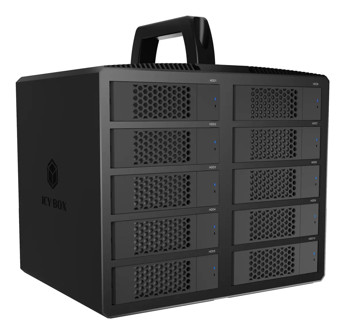 ICY BOX IB-3710-C31 10 nodalījumu ārējais