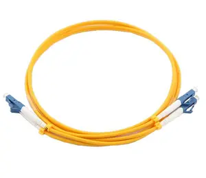 electro base LC/UPC-LC/UPC Patch Cord Single Mode Duplex LSZH 1m LC/LC-DX-1.0-LSZH
