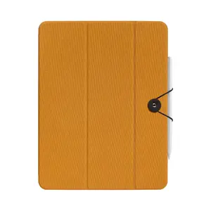 Native Union W.F.A Folio Brown Tablet Case for Apple iPad Pro 12.9 inch with Stand Mode Genuine Leather and Microfibre