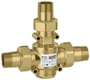 CALEFFI Thermostatic Return Temperature Protection Valve DN 25 1 Inch Male Thread 45°C Setting