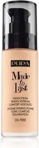 Pupa Made to Last Foundation podkład w płynie 030 Natural Beige 30ml