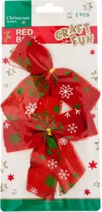 Craft with Fun Dekoratīvās bantes SD-065 2 gabali