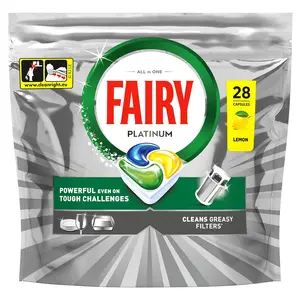 Dishwasher capsules Fairy PLAT Allin1 28 pcs