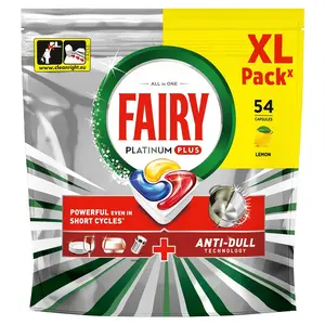 Таблетки для посудомоечной машины Fairy PLAT+ Allin1 54 шт.