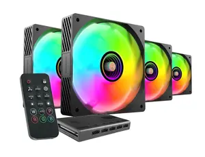 Mars Gaming MFSI4KIT 4x PC Fan Kit 120mm ARGB