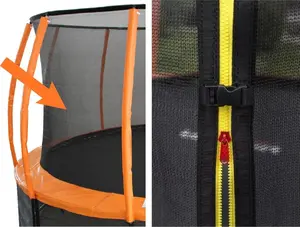 LEAN Sport Best 10ft Internal Trampoline Safety Net