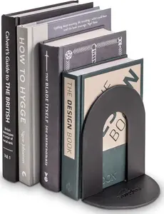 IF Grāmatu balsts Book End melns