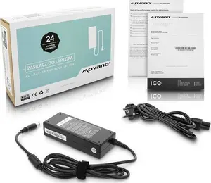Zasilacz do laptopa Movano 90 W, 5 mm, 4.6 A, 19.5 V (ZZ/DEL195462)