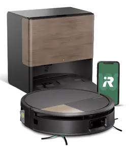 iRobot Roomba Max 775 Combo robota putekļu sūcējs ar AutoWash dokstaciju melns, bezmaisa, apaļš, žiroskopa navigācija, litija jonu akumulators