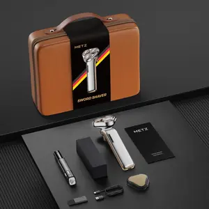 Электрическая бритва Metz Sword Shaver MZDF032 Titanium Gold