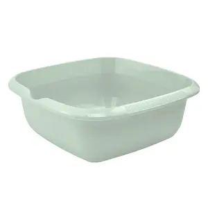 Square bowl 8L Bj&ouml;rk 34x34x12.5cm soft green