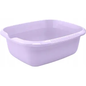 Bowl rectangular 9L Bj&ouml;rk 38x32x14cm soft purple