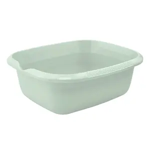 Rectangular bowl 9L Bj&ouml;rk 38x32x14cm soft green