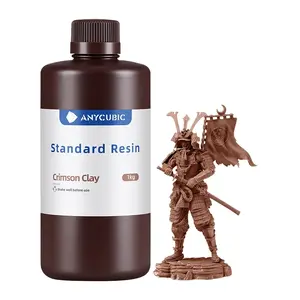 AnyCubic Standard Resin 3D Printer Consumable Crimson Clay