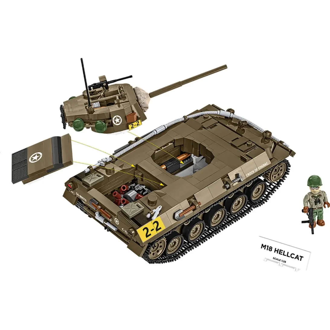 COBI M18 Hellcat 1:28 konstruktors Photo 3