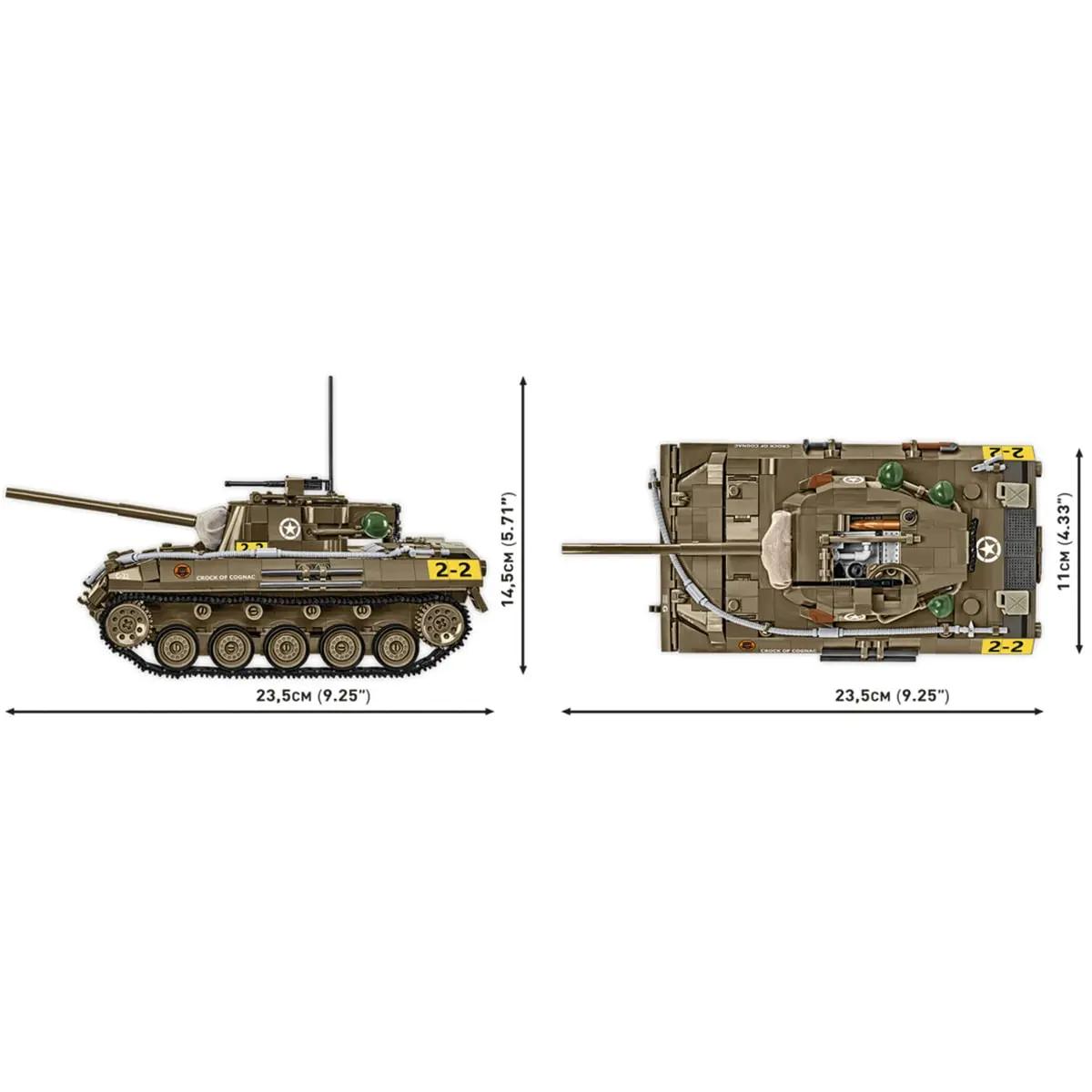 COBI M18 Hellcat 1:28 konstruktors Photo 5