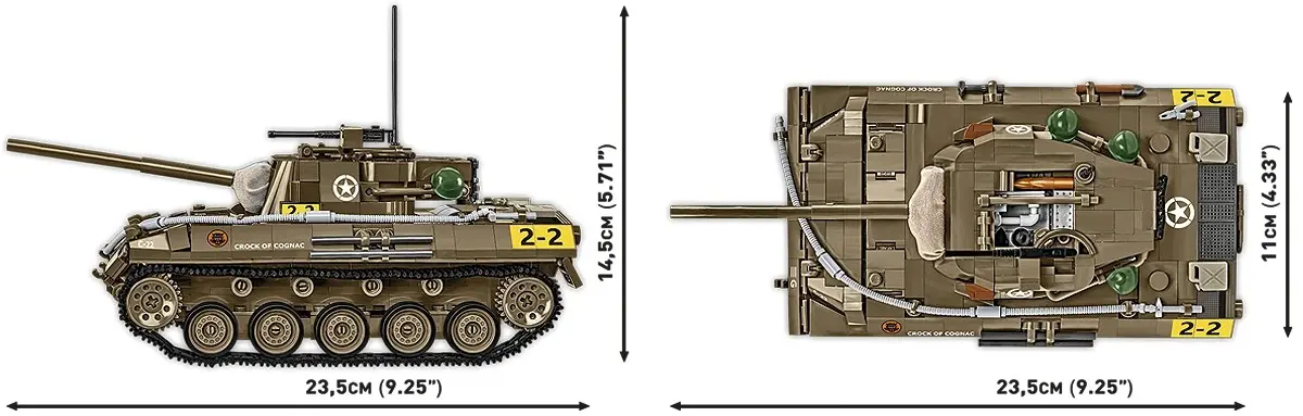 COBI M18 Hellcat 1:28 konstruktors Photo 12