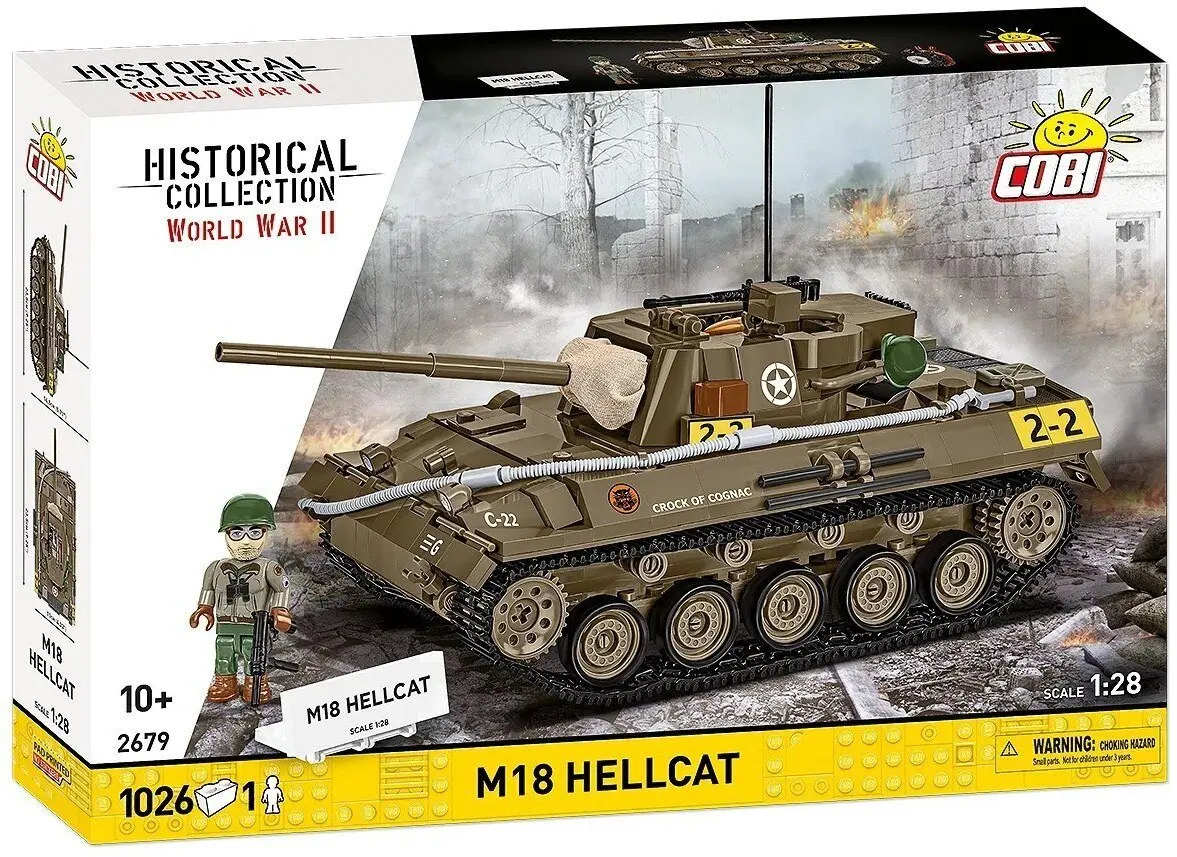COBI M18 Hellcat Scale 1:28 Building Blocks Photo 22