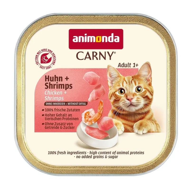 Kaķu barība Animonda Carny vistas un