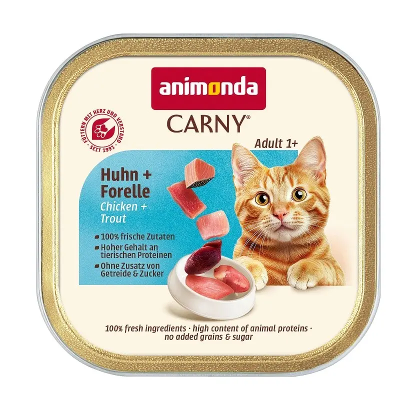 Animonda Carny kaķu barība Vistas gaļa