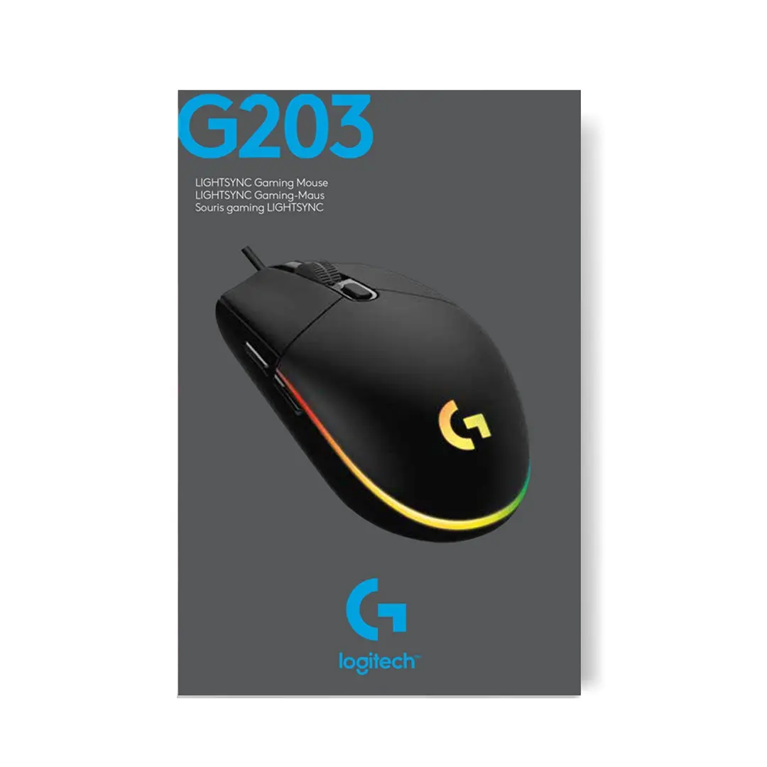 Logitech G203 LIGHTSYNC Gaming Mouse Photo 7