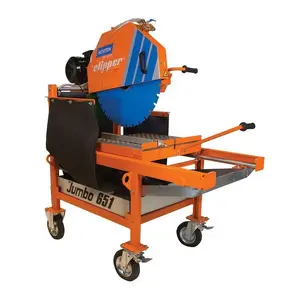 Norton Jumbo 651 Masonry Saw 400V 5.5kW with Blade
