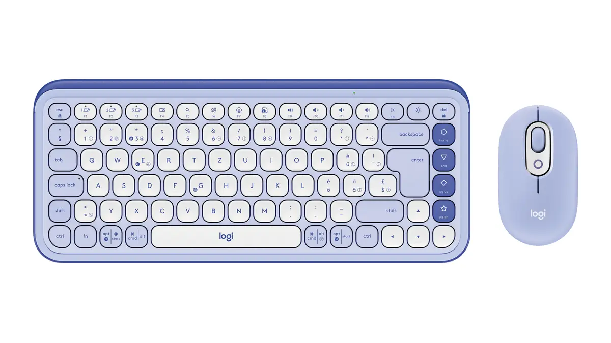 Bezvadu tastatūras un peles komplekts Logitech