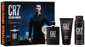 Dāvanu komplekts Cristiano Ronaldo CR7 Game On Tualetes ūdens 100ml, Dušas želeja 150ml, Dezodorants sprejs 150ml