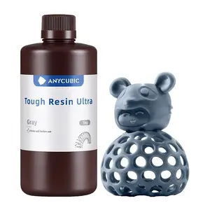 AnyCubic Tough Resin Ultra Gray 3D Printer Photopolymer