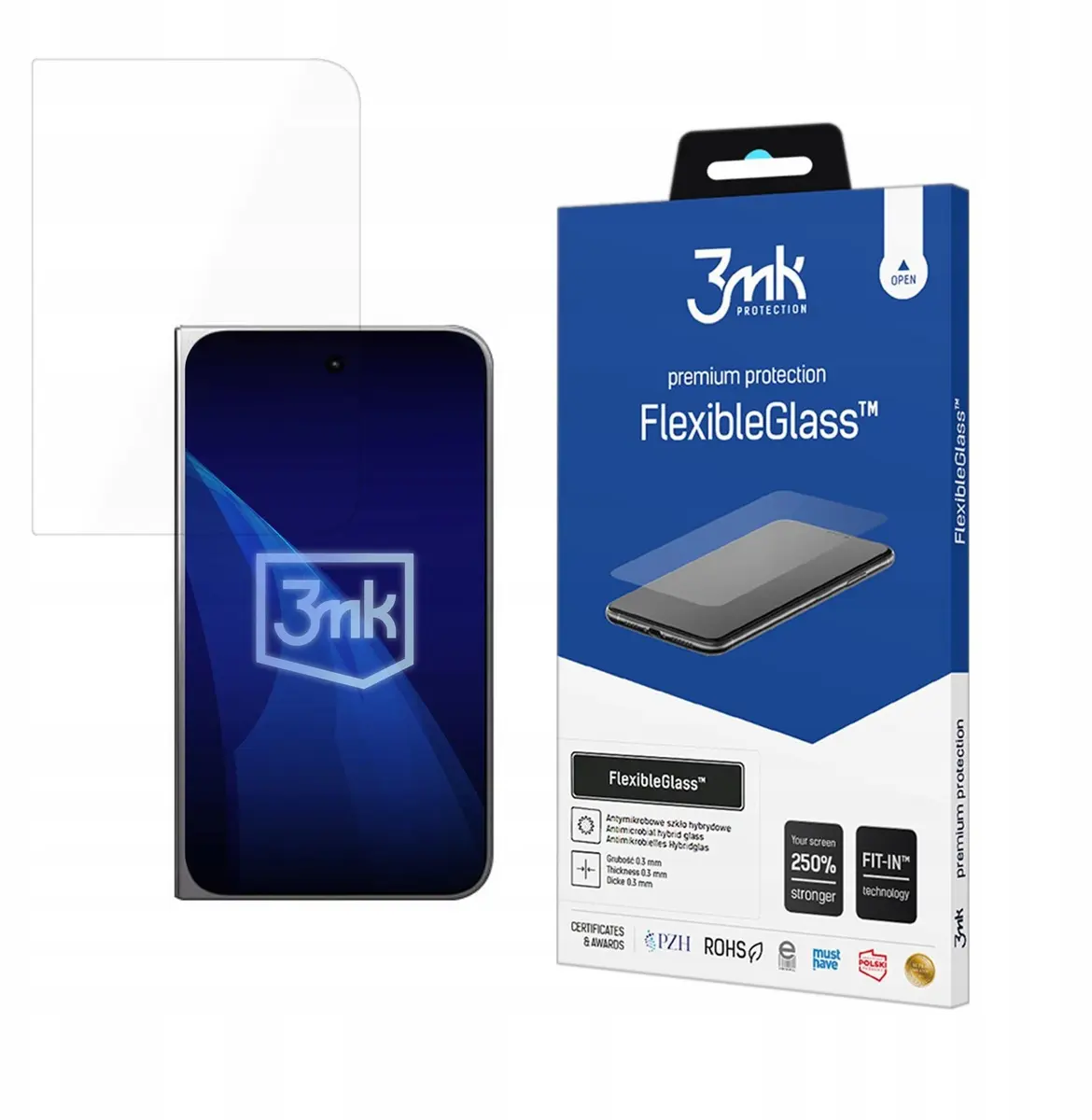 3MK hibrīda stikls FlexibleGlass priekš Apple iPhone Duo Photo 2