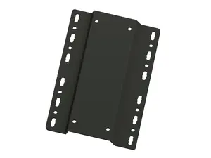 Multibrackets M Pro Series Wall Plate Large Steel Black Wall Mountable Rail Mounting